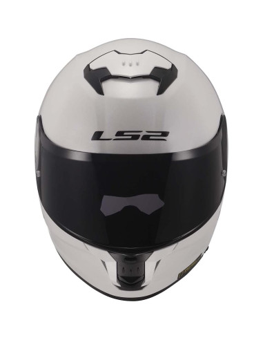 Casco Integral LS2 Stream II Motocicleta Blanco Mediano