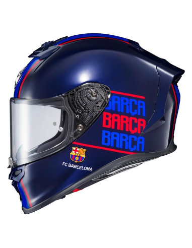 Casco Integral ScorpionEXO R1 Air Adulto Bluetooth Azul/Rojo