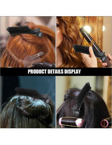 Clips de Sujeción para Cabello NOLITOY - 4 Pcs Profesionales