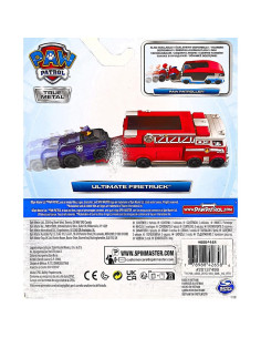 Camión de Bomberos Nickelodeon Patrulla Canina Rojo 2