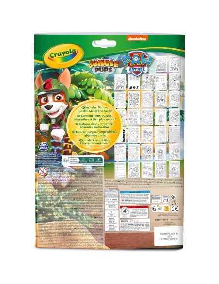 Libro de Colorear Crayola Paw Patrol 32 Páginas 7 Marcadores Libro de Colorear Crayola Paw Patrol 32 Páginas 7 Marcadores