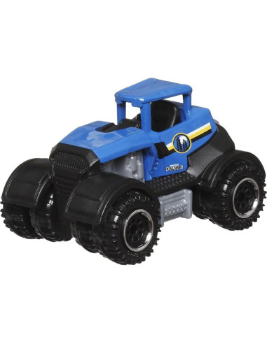 Juego de Remolque Matchbox 70 Aniversario - Tractor Azul