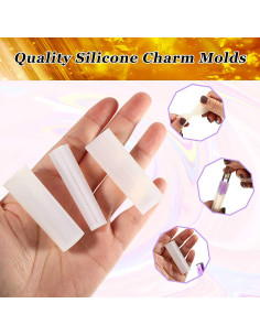 Juego de 10 Moldes de Silicona para Joyería Patelai 2