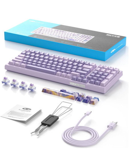 Teclado Mecánico Gamer Inalámbrico MageGee SKY98 96% RGB Teclado Mecánico Gamer Inalámbrico MageGee SKY98 96% RGB