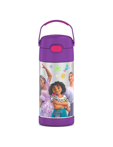 Botella de Agua THERMOS FUNtainer 354 ml con Pajilla - Encanto Botella de Agua THERMOS FUNtainer 354 ml con Pajilla - Encanto
