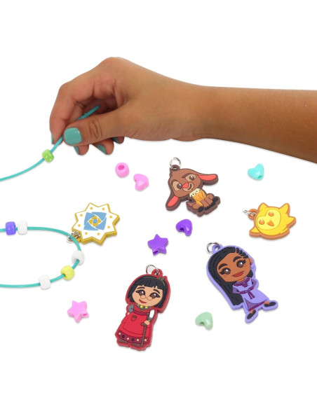 Conjunto de Collar Disney Wish Tara Toy - 6 Cuentas y Charms Conjunto de Collar Disney Wish Tara Toy - 6 Cuentas y Charms