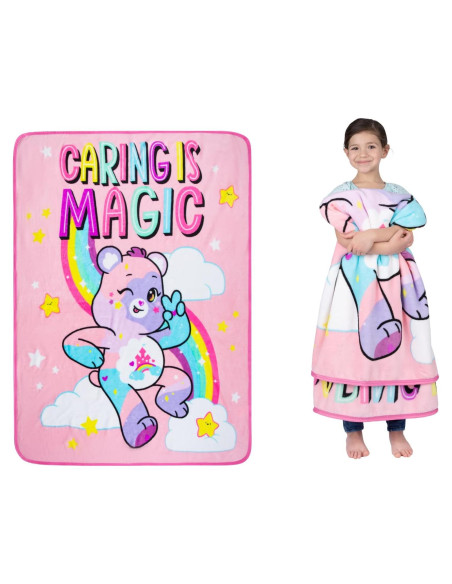 Manta Care Bears Franco 116x152 cm Micro Raschel Suave Manta Care Bears Franco 116x152 cm Micro Raschel Suave