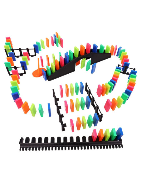 Kit de Dominó Básico Neón Bulk Dominoes - 100 Piezas Kit de Dominó Básico Neón Bulk Dominoes - 100 Piezas