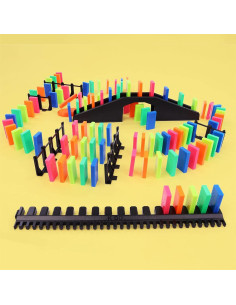 Kit de Dominó Básico Neón Bulk Dominoes - 100 Piezas 2