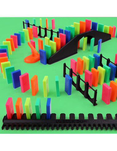 Kit de Dominó Básico Neón Bulk Dominoes - 100 Piezas