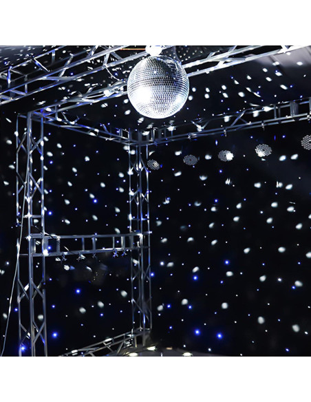 Foco de Discoteca Jinda Audio 3W Luz LED Blanca Esférica Foco de Discoteca Jinda Audio 3W Luz LED Blanca Esférica