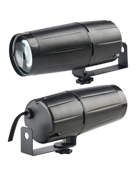 Foco de Discoteca Jinda Audio 3W Luz LED Blanca Esférica Foco de Discoteca Jinda Audio 3W Luz LED Blanca Esférica
