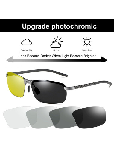 Gafas de Sol Deportivas YIMI Fotoquímicas UV400 Polarizadas