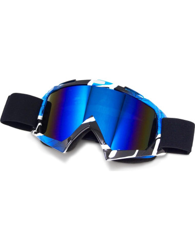 Gafas de Motocicleta Shutuan Azul UV 400 Ajustables