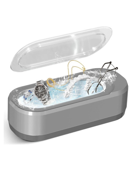Limpiador Ultrasónico KUNPHY 350ml 46KHz Joyas y Gafas Limpiador Ultrasónico KUNPHY 350ml 46KHz Joyas y Gafas