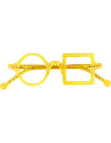 Gafas bloqueadoras de luz azul Zeelool FA0602 unisex amarillas