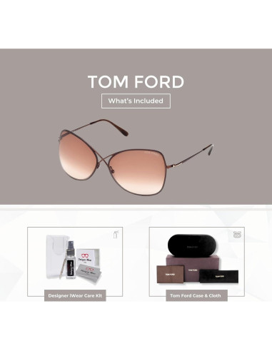 Gafas de Sol Tom Ford FT0250 Colette para Mujeres 63mm