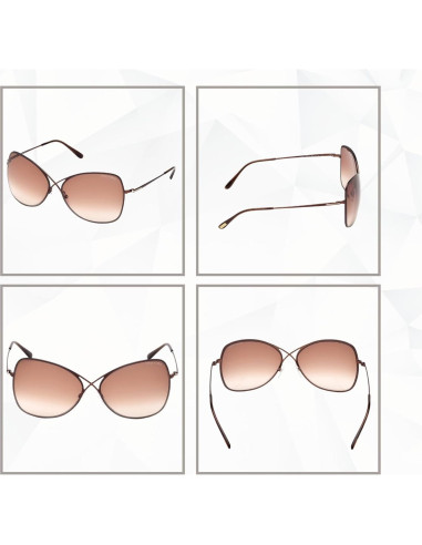 Gafas de Sol Tom Ford FT0250 Colette para Mujeres 63mm