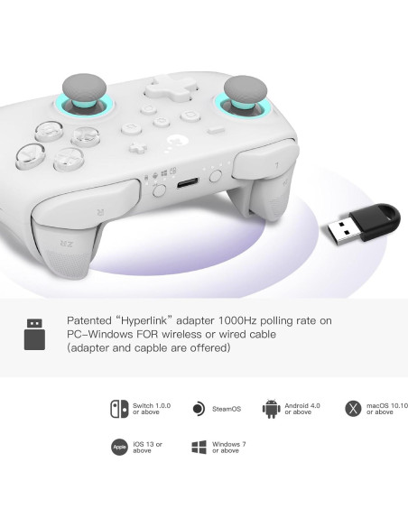 Controlador GuliKit KK3 Max Inalámbrico para Switch y Móvil Controlador GuliKit KK3 Max Inalámbrico para Switch y Móvil