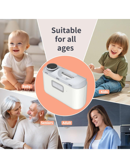 Cortador y Limador de Uñas Eléctrico WEIHUINET 3 en 1 USB Cortador y Limador de Uñas Eléctrico WEIHUINET 3 en 1 USB