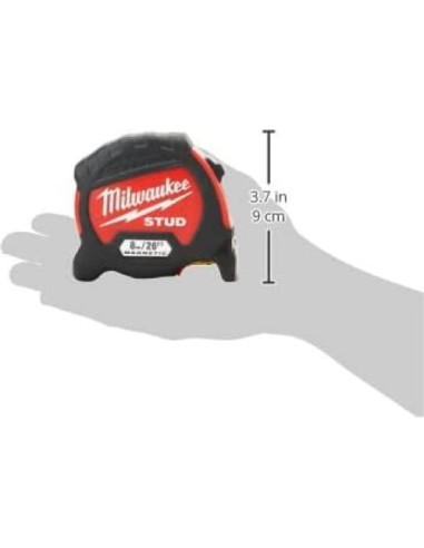 Cinta Métrica Magnética Milwaukee Stud GEN 2 8m