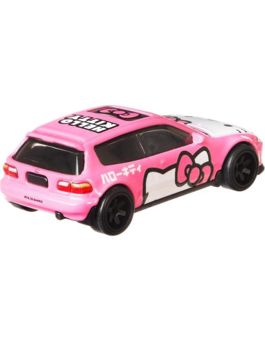 Auto a Escala 1:64 Honda Civic Hatchback Hot Wheels