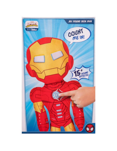 Peluche Interactivo Iron Man 40 cm - 16 Frases Únicas