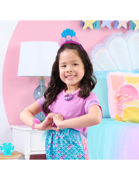 Disfraz 2 en 1 Disney Junior Ariel para Niñas 4-6X Disfraz 2 en 1 Disney Junior Ariel para Niñas 4-6X