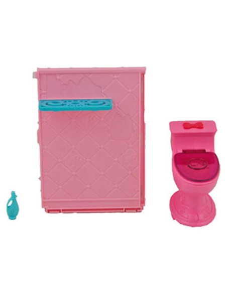 Piezas de Repuesto Barbie Casa de Ensueño X7949 - Ducha, Inodoro y Champú Piezas de Repuesto Barbie Casa de Ensueño X7949 - Ducha, Inodoro y Champú