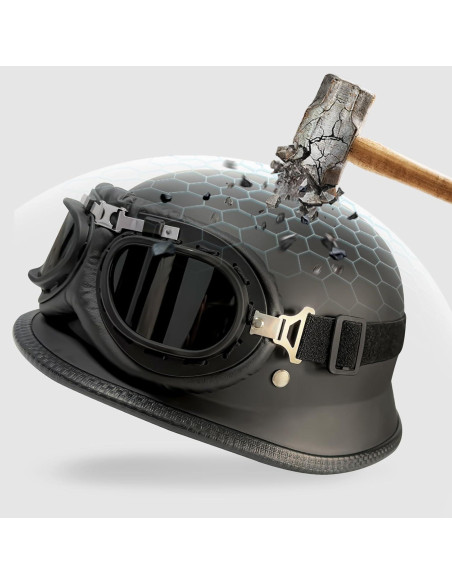 Casco de Motocicleta DLPACKJ MDXKE-A2 Negro Brillante Mediano Casco de Motocicleta DLPACKJ MDXKE-A2 Negro Brillante Mediano