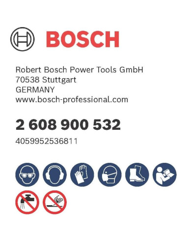 Disco de Corte de Diamante Bosch 115 mm X-Lock para Metal