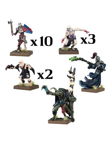 Conjunto de Banda de Guerra No Muertos Mantic Games MGVAU101