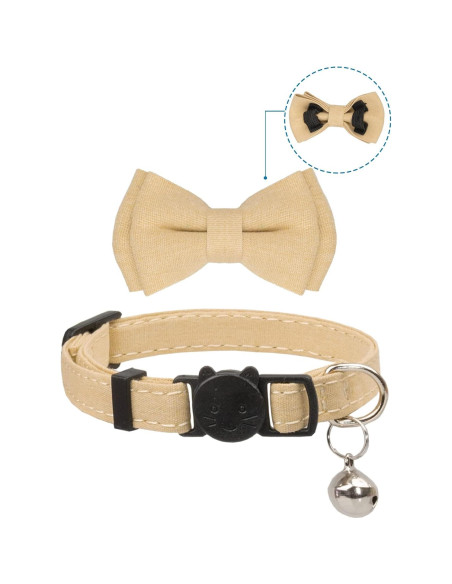 Collar para Gato Gyapet Ajustable con Campana 2 Pcs Collar para Gato Gyapet Ajustable con Campana 2 Pcs