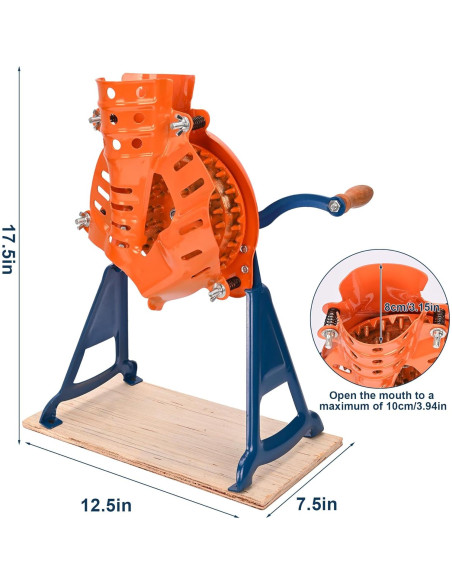 Desgranadora de Maíz Manual WYJREES de Acero 4.31 kg Desgranadora de Maíz Manual WYJREES de Acero 4.31 kg