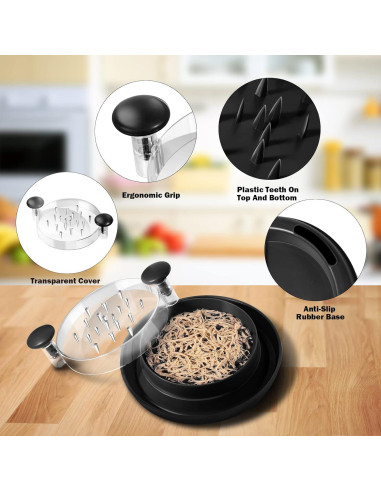 Desgarrador de Pollo Roetelo 24.89 cm Antideslizante