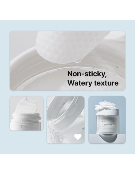 Needly Almohadillas Exfoliantes Faciales BHA PHA 60 Unidades Needly Almohadillas Exfoliantes Faciales BHA PHA 60 Unidades