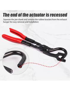 Herramienta de extracción de soporte de escape AUCELI 12.7cm 2