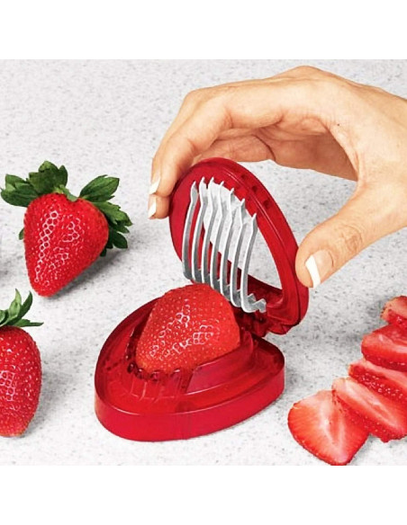 Set de Cáscara y Rodaja de Fresa Joie MSC International Set de Cáscara y Rodaja de Fresa Joie MSC International