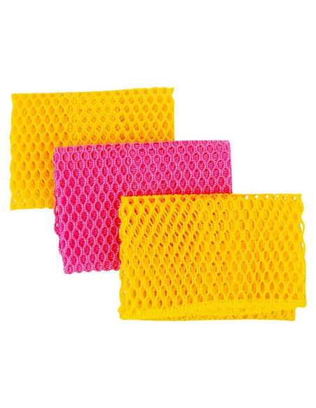 Paños de Red para Lavar Platos Top Clean - 28x28 cm - 3 Piezas Paños de Red para Lavar Platos Top Clean - 28x28 cm - 3 Piezas