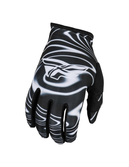 Guantes de Motocross Fly Racing Lite Warped Negro/Blanco XS Guantes de Motocross Fly Racing Lite Warped Negro/Blanco XS