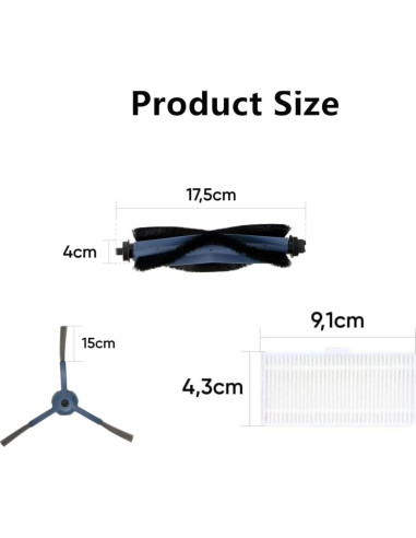 Accesorios de Repuesto MANYHYAM para Aspiradora Eufy Omni C20