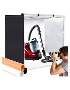 Caja de Luz Fotográfica PULUZ 78.74 cm con 156 LED y 3 Fondos