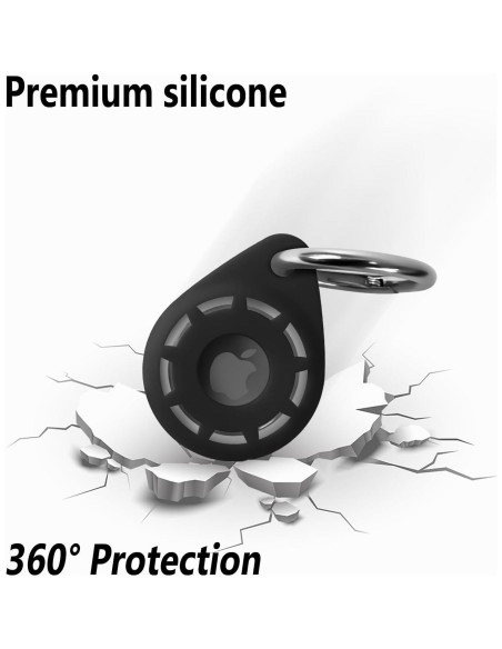 Funda de Silicona Geiomoo para Tile Sticker 2024 - Negro Funda de Silicona Geiomoo para Tile Sticker 2024 - Negro