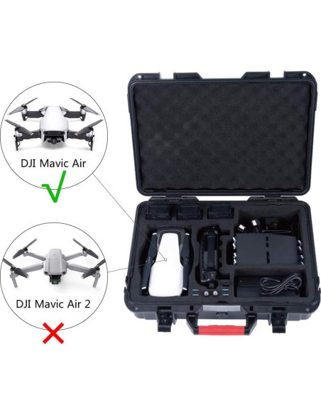 Funda de Transporte Smatree para DJI Mavic Air - Impermeable y Resistente Funda de Transporte Smatree para DJI Mavic Air - Impermeable y Resistente