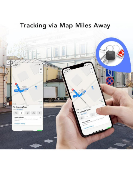 Localizador Bluetooth JianHan JH-Finder-B02 Negro - Apple Find My Localizador Bluetooth JianHan JH-Finder-B02 Negro - Apple Find My