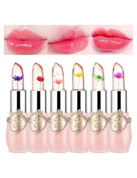 Conjunto de Labiales de Gel Cristal Bonnie Choice 6 Pcs Conjunto de Labiales de Gel Cristal Bonnie Choice 6 Pcs