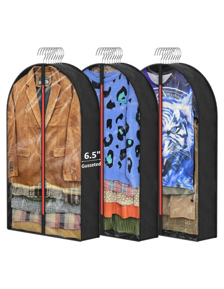 Bolsas de Ropa Colgantes MONOMARK 40" con Cremallera 3 Pack Bolsas de Ropa Colgantes MONOMARK 40" con Cremallera 3 Pack