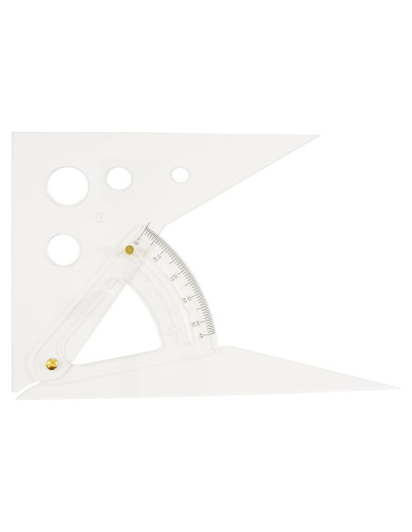 Regla Triangular Ajustable Westcott AT-10 25.4 cm Transparente Regla Triangular Ajustable Westcott AT-10 25.4 cm Transparente