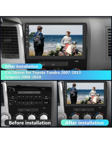 Estéreo de Coche Litillbuly Android 13 10.1" 2GB 64GB para Toyota