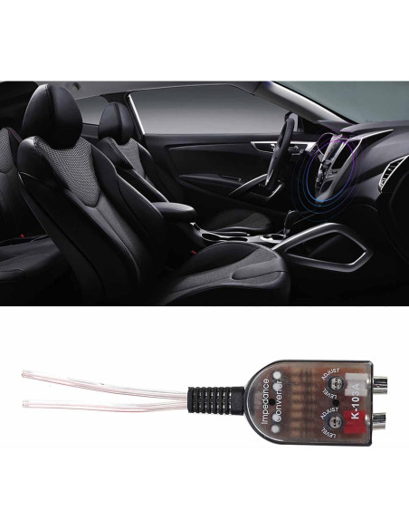 Convertidor de Impedancia de Audio Keenso Ajustable 32.9g Convertidor de Impedancia de Audio Keenso Ajustable 32.9g
